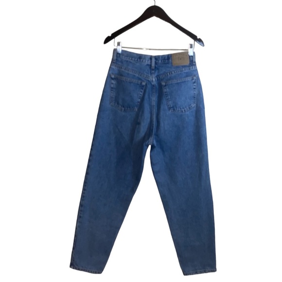 Gap Reverse Fit Denim Vintage 90s Medium Wash High Rise Mom Jeans Size 10 Ankle - Picture 4 of 16